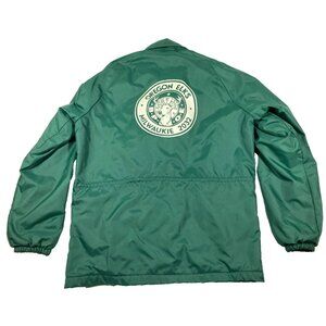 Vintage Oregon Elks Club Jacket M Pla-Jac Dunbrooke Lined Windbreaker BPOE 2032